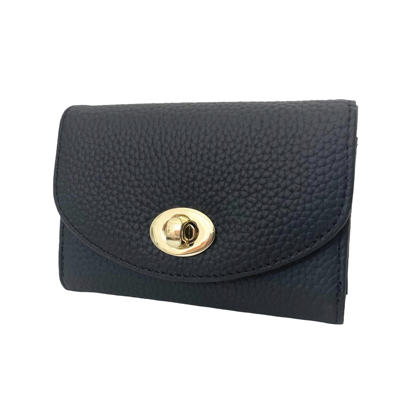 5897 Luxury Quilted Leather Card Holder Credit Card Holder Small Compact